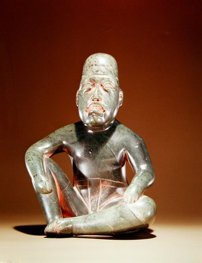 Jade figurine by Olmec